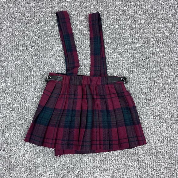 O’Neil Of Dublin Skirt Childrens Kilt Wool Blend Tartan Plaid Red Ages 1 to 2 - Picture 14 of 14